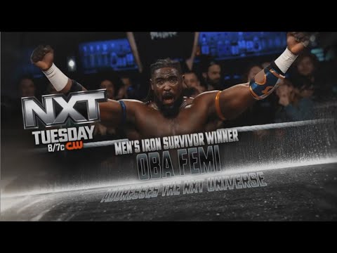 Oba Femi addresses the NXT Universe: NXT, Dec. 10, 2024