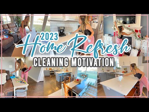 2023 ✨HOME RESET🏡NEW HOUSE CLEANING MOTIVATION✨