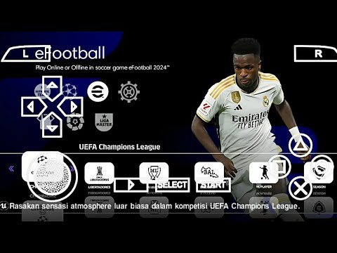 eFootball PES 2024 PPSSPP Chelito Update Liga Indonesia & Eropa Transfer Update Best Graphics