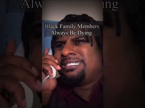 Black families be like #blackfamiliesbelike #sadnews #funny