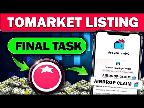 🍅 Tomarket Airdrop & Final Task | Listing Date, Claim, and Price Prediction Update 💸 | ToMarket 👀🔥