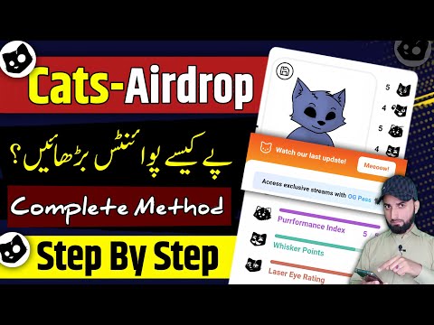 Cats Airdrop New Update Today | How To Increase Cats Earning | Cats New Update | Cat Airdrop |