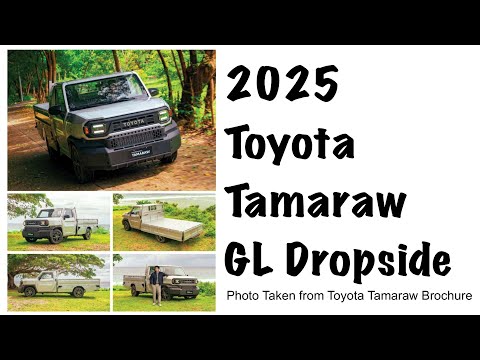 All New 2025 Toyota Tamaraw GL Dropside