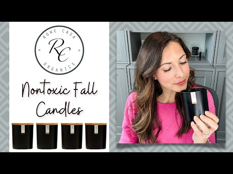 Rowe Casa Organics NEW Nontoxic Fall Candles // Review, Scent Descriptions & Key Ingredients