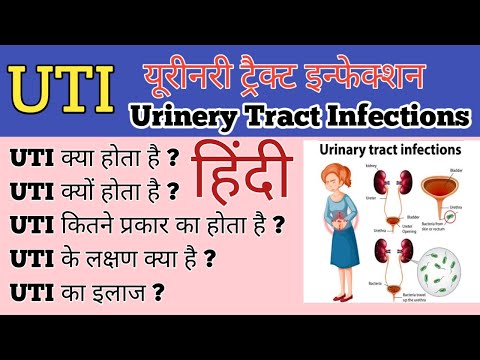 UTI ( Urinary Tract Infections) in hindi Symptoms | Types | Treatment | Laboratory Diagnosis hindi