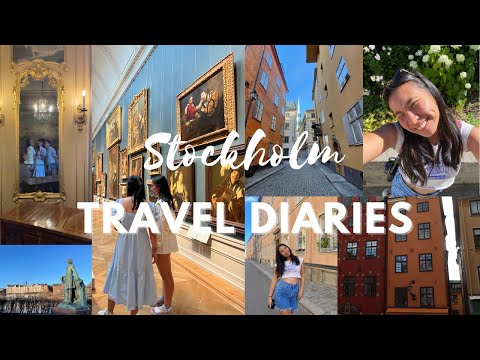 stockholm travel diary | thrifting, exploring the city, & museums