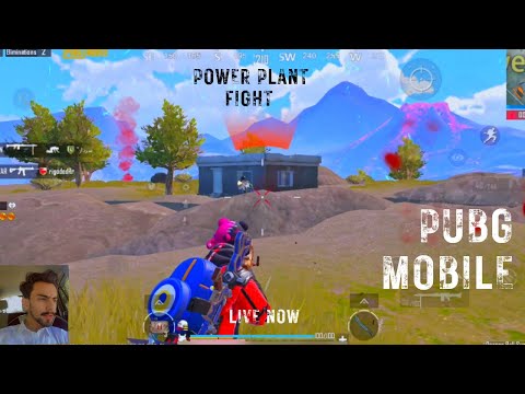 POWER PLANT 1 VS 4 FIGHT 🥵 | PUBG MOBILE |