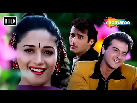 Tere Dil Mein Mujhe Rehna Hai (HD) | Madhuri Dixit, Akshaye Khanna | Mohabbat (1997) | Udit Narayan