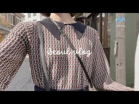 Trip to Korea 1 week vlog🇰🇷cute cafes and grocery stores🧸Korean drama location tour🎬