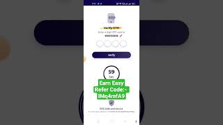 Earn Easy Refer Code| How to Earn Money from Earn Easy App #earneasy