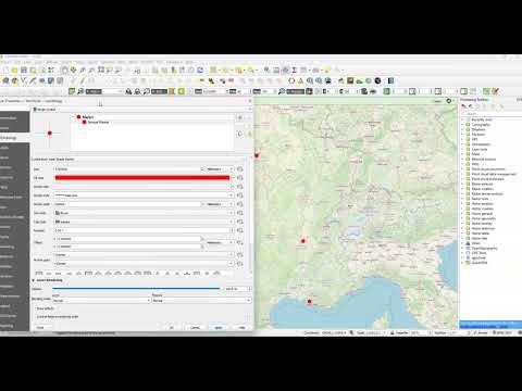 QGIS  - Multipoint Symbology