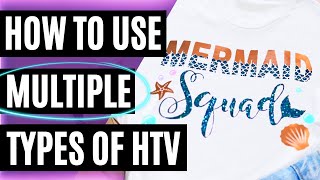 HEAT TRANSFER VINYL TUTORIAL FOR BEGINNERS | HTV FOR BEGINNERS TUTORIAL WITH CRICUT