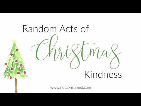 Random Acts of Kindness Tradition