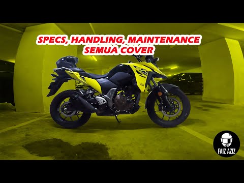 Terpaling Review Suzuki V-Strom 250 SX Malaysia 2024 Vlog E556