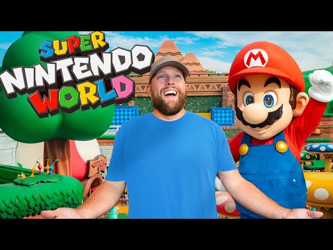 Our FIRST TIME at Super Nintendo World - Universal Studios Hollywood 2023