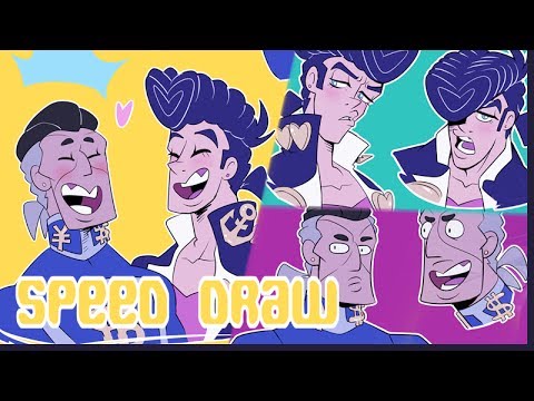 Speed Draw - Josuke & Okuyasu Doodles - LIVESTREAM