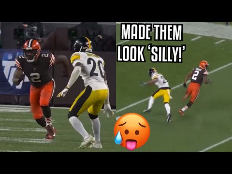 Amari Cooper ‘EXPOSED’ The Steelers DBs 🥵 | Amari Cooper Highlights vs Steelers