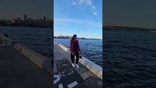 Sydney Harbour views unmatched until now #shortfeed2023 #familytravelervlogs #familytour #harbour