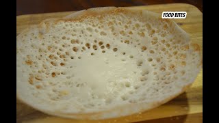 How to make perfect appam with rice powder | Appam recipe | FOOD BITES