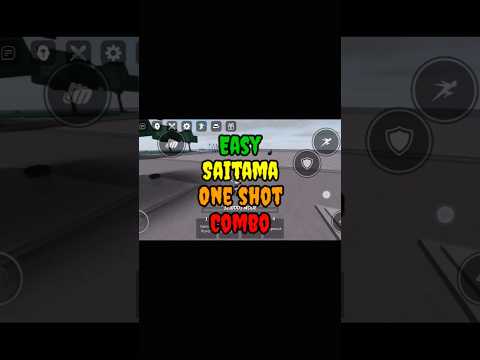 Easy saitama combo #roblox #strongestbattlegrounds #games