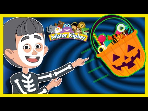 Spooky Halloween Adventure for kids - Mister Kipley monster hunt story