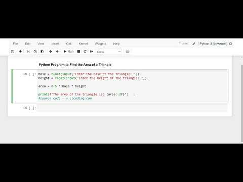Day 37:  Python Program to Find Area of Triangle