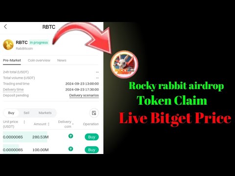 Rocky rabbit airdrop live claim | Rocky rabbit airdrop token live claim