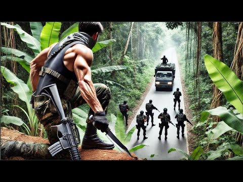 2004 Action Movie: Mercenaries block the road for a kill, Chinese special forces have set an ambush.