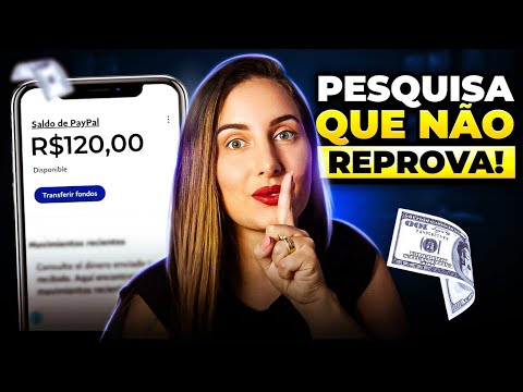 🔥3 SITES GRÁTIS PRA GANHAR DINHEIRO ONLINE COM PESQUISAS QUE NÃO REPROVAM EM 2024