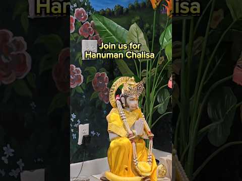 Chant Hanuman Chalisa with Us l Radha Krishna Temple of Dallas #shorts