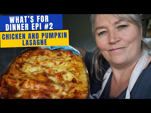 Pumpkin and Chicken Lasagna | This is so delicious!