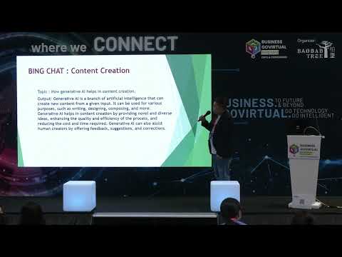 【BUSINESS GOVirtual 2023】How Generative AI Helps in Content Creation