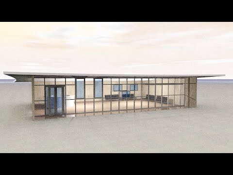 ARCHICAD カーテンウォールに建具などを設ける / Put door or something into curtain wall