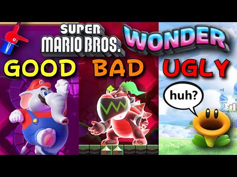 The Many Problems with Super Mario Wonder - An in Depth Review