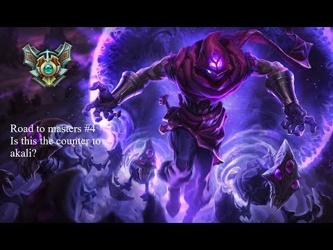 Road to masters #4 Is this the counter to akali?? League of Legends