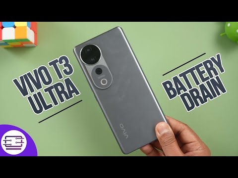 Vivo T3 Ultra Battery Drain Test 🔋