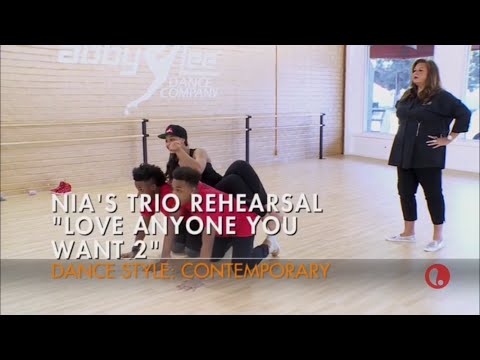 Dance Moms - Nia's Trio Rehearsal - Love Anyone You Want 2 (S6,E24)