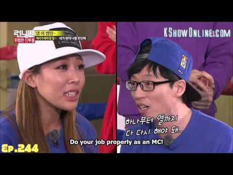 [ENG SUB] Running Man Tell Me Something Game Yoo Jae Suk & Jessi All Parts