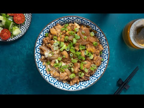 How to make OYAKODON » Explained in 1 minute