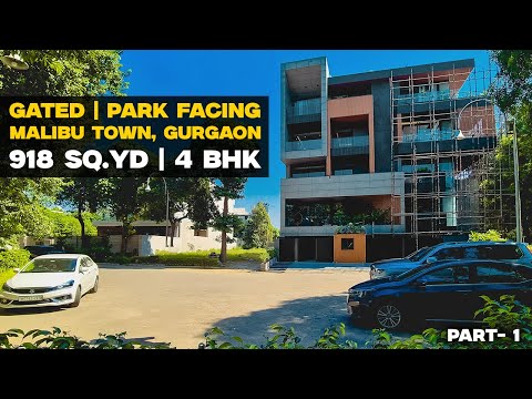 Inside 4 BHK Builder Floor in Malibu Town Gurgaon | Park Facing | Gated