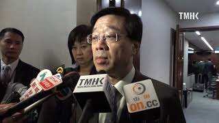 20190603 John Lee, Secretary for Security, meets the media