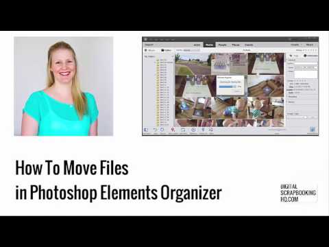 Move Folders in Photoshop Elements Organizer to Avoid Disconnected files