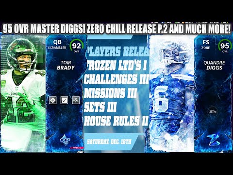 FREE 92 OVR OOP PLAYER! ZERO CHILL RELEASE PT.2! 95 MASTER DIGGS, AND 92 HOPKINS! | MADDEN 22