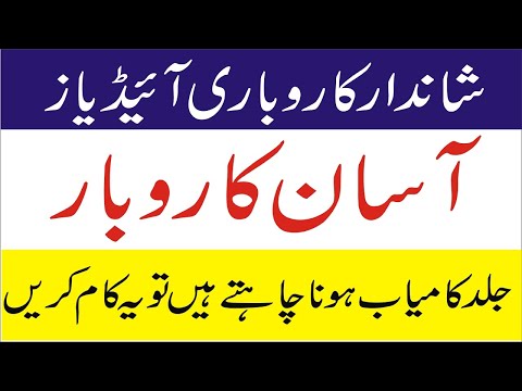 How to start Small Business Ideas in Pakistan with low investment in urdu | Smart Business Plan