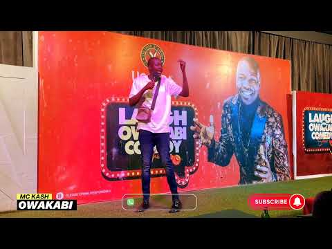 MC KASH OWAKABI PERFORMING LIVE AT LAUGH WITH OWAKABI COMEDY SHOW 😃