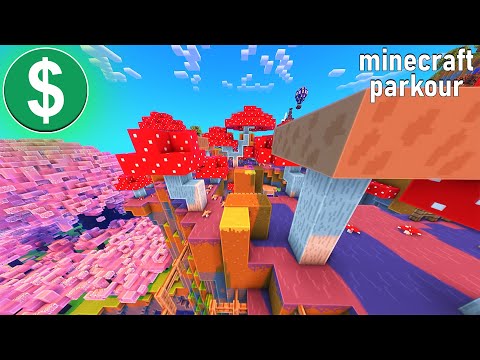 Minecraft Parkour Gameplay NO COPYRIGHT