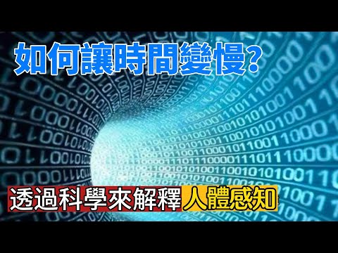 科學家解謎：為什麼長大後時間總是過得特別快？|感知在作祟?| #談天說地 #時間變慢 #人體感知