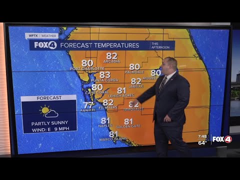 FORECAST:  Mostly cloudy skies and mild temperatures to wrap up week