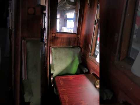 That's how the interior of a 100 years old Orient-Express car looks like