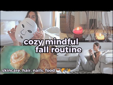 COZY HERBST ROUTINE🍂 | Haare, Haut, Food & mehr✨ Test der neuen CURRENTBODY LED Maske | Angela Mel